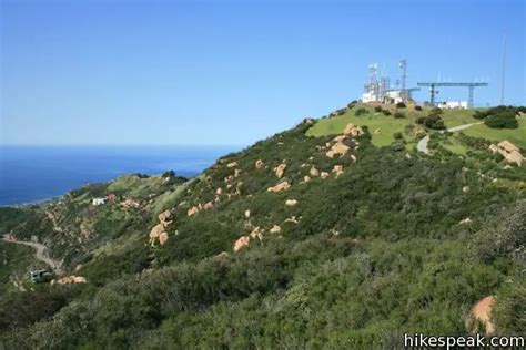 Saddle Peak Trail | Malibu | Hikespeak.com