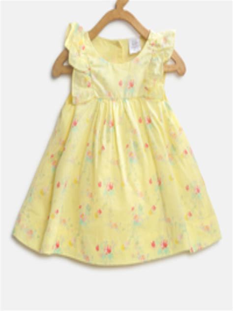 Buy GAP Baby Girl Floral Ruffle Dress - Dresses for Girls 8654833 | Myntra