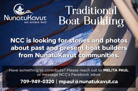 Call for Stories and Photos of Traditional Boat Building in NunatuKavut ...