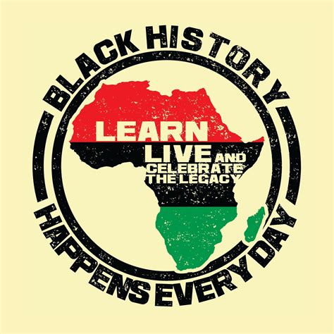 Black History Happens Everyday Poster by Sankofa Designs | The Black ...