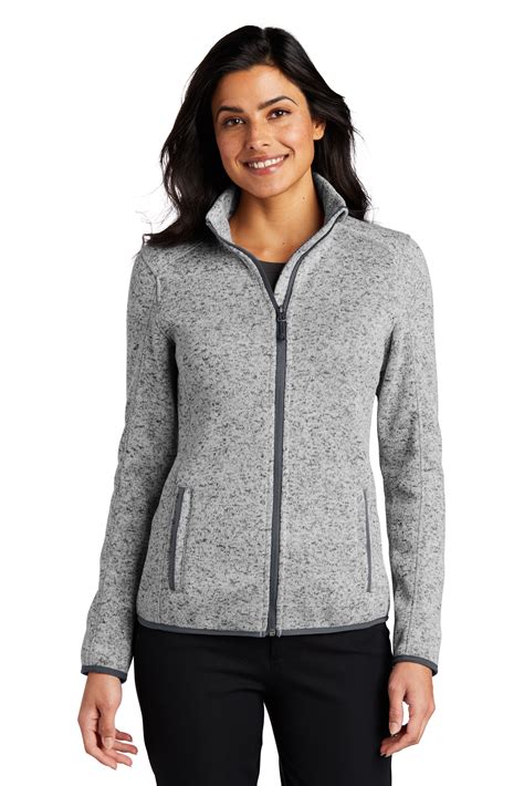 Port Authority Women's Sweater Fleece Jacket | Product | Company Casuals