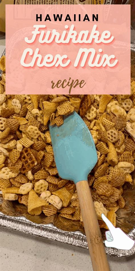 Crazy Tasty Hawaiian Furikake Chex Mix Snack | Sweet and salty chex mix recipe, Snack mix ...