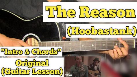 Hoobastank The Reason Guitar Chords