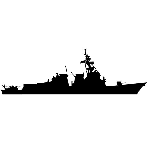 Navy Destroyer Ship Clip Art