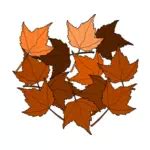 Fall leaf vector clip art | Public domain vectors