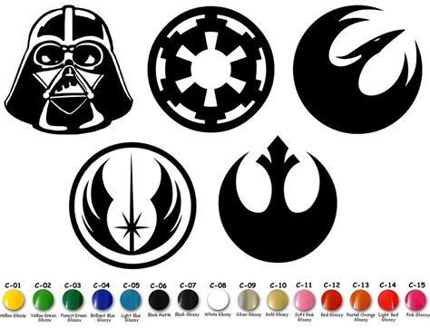 Star Wars Symbols | ubicaciondepersonas.cdmx.gob.mx