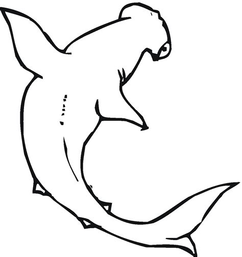 Free Printable Shark Coloring Pages For Kids