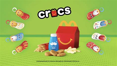 McDonald’s introduces Crocs Happy Meal toys