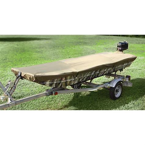 Attwood® 150 - denier 12' Jon Boat Cover - 220359, Boat Covers at Sportsman's Guide