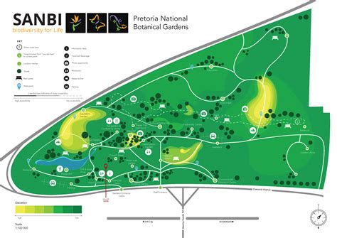 Pretoria National Botanical Gardens Wayfinding system on Behance