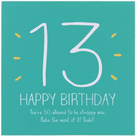 31 Cool Images For 13th Birthday