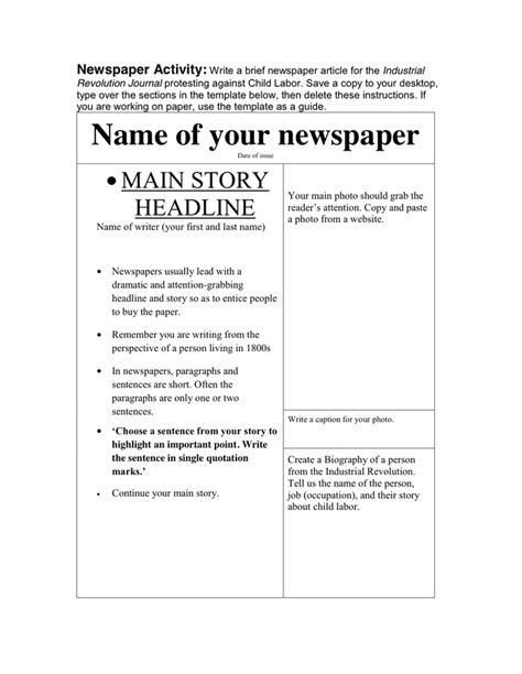 10 Easy Steps: How to Write a Short Newspaper Article