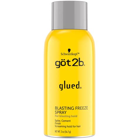 Got2b Glued Blasting Freeze Hairspray, 2 oz - Walmart.com