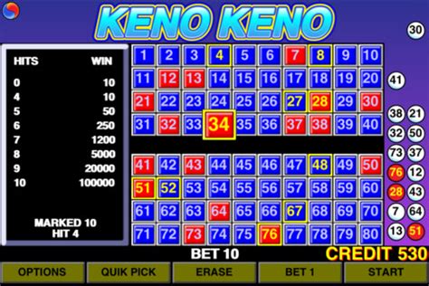 Keno Keno - Las Vegas Casino Games Auto Play