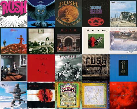 Rush Album Covers Ranked Worst to First – Drew's Reviews