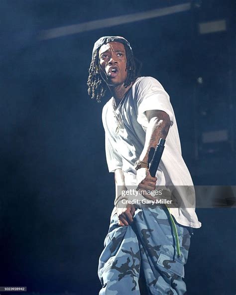 Wiz Khalifa performs in concert during the Blazed & Dazed tour at... News Photo - Getty Images