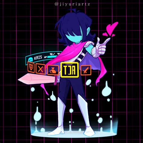 FanArt: Kris (Deltarune) by JiyuriArtz on DeviantArt