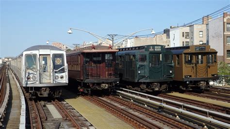 Ride Vintage Trains at the New York Transit Museum's Parade of Trains at Brighton Beach ...