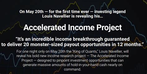 Louis Navellier Accelerated Profits Newsletter - Best Trading Advice