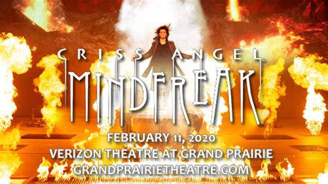 Criss Angel Tickets | 11th February | Texas Trust CU Theatre