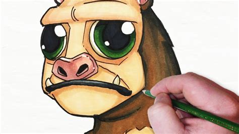 Character Design Session: Chibi Manbearpig - YouTube