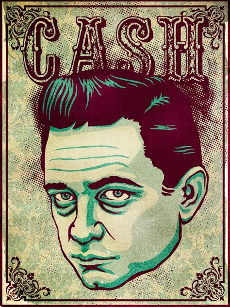 Johnny Cash Tattoo, Johnny Cash Art, Poster Artwork, Graphic Design Illustration, Rock Art, Art ...