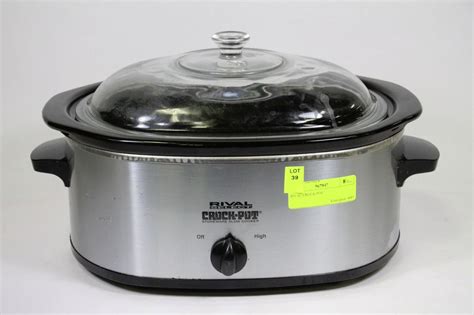 RIVAL CROCK POT STONEWARE SLOW COOKER