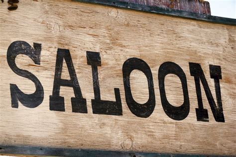 Saloon stock image. Image of wood, tavern, western, sign - 35174473