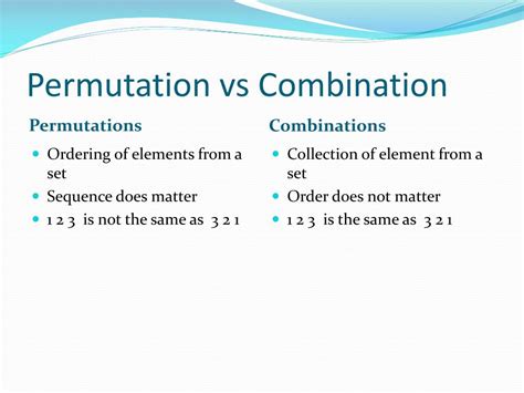 PPT - Permutations and Combinations PowerPoint Presentation, free ...