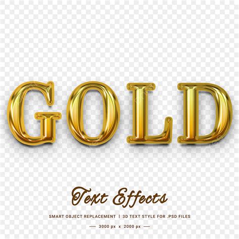 Fonte 3d Images Hd, 3d Gold Font Effect, 3d Text Effect, Photoshop ...