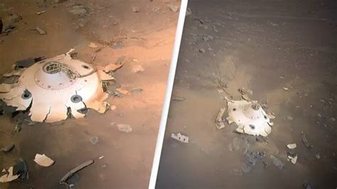 NASA’s Mars helicopter Ingenuity finds 'otherworldly' wreckage on planet's surface