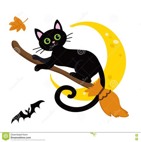 Cute Black Cat Halloween