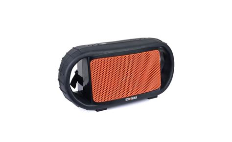 Ecoxgear EcoXbt Waterproof Speaker Bluetooth -Orange/black refurbished