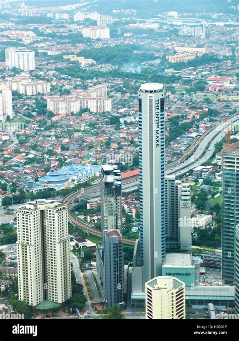 Overlooks the cityscape of Malaysia Stock Photo - Alamy