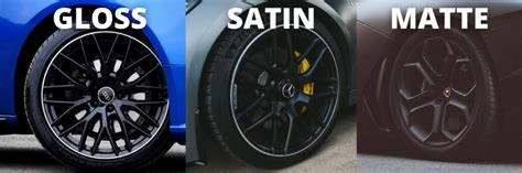 Gloss vs Satin vs Matte Black Wheels: Which Should You Choose? | Auto ...