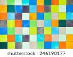 Colorful Starburst Tiles Free Stock Photo - Public Domain Pictures