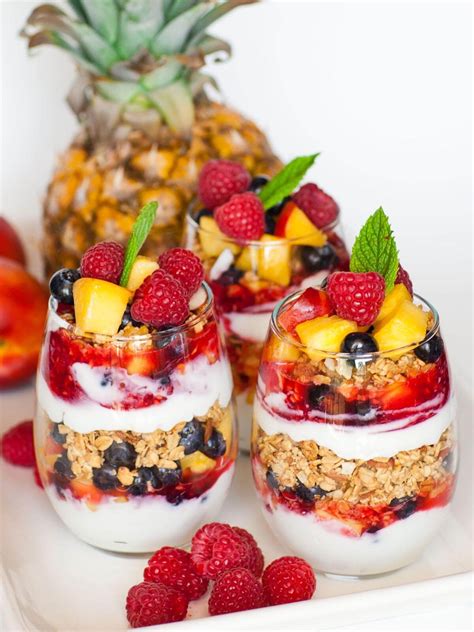 Easy Fruit & Granola Parfaits (video) - Tatyanas Everyday Food