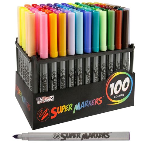 Super Markers Set with 100 Unique Marker Colors Best Offer - iNeedTheBestOffer.com