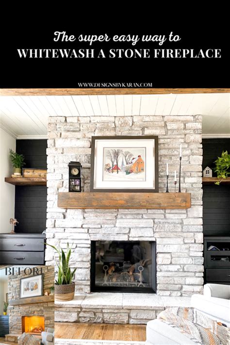 DIY Fake Stone Fireplace – Mriya.net