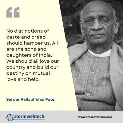 30 + Famous Sardar Vallabhbhai Patel Quotes In English