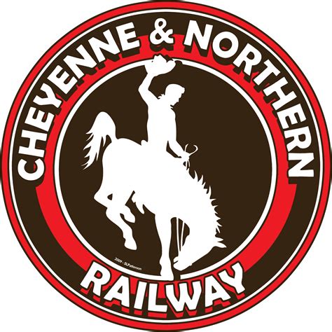 Cheyenne And Northern Railway. 1886 - 1990. Absorbed by Union Pacific RR with other RR's to form ...