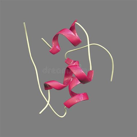 Insulin Molecule, 3D Illustration Stock Illustration - Illustration of metabolic, peptide: 244552508