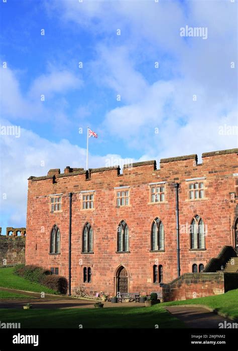 Shrewsbury castle, Shrewsbury, Shropshire, England, UK Stock Photo - Alamy