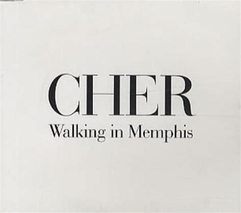 Cher Walking In Memphis UK Promo CD single (CD5 / 5") (54158)