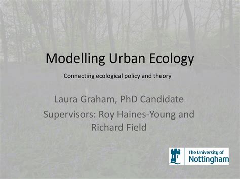 Urban Ecology: Policy and Theory