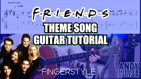 Friends Theme Song Guitar Tutorial Lesson - YouTube