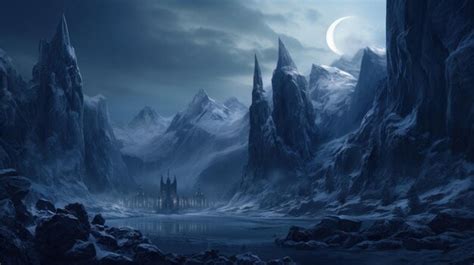 Premium AI Image | Jotunheim Realm of the Giants Of The Fantasy Norse Mythology And Viking ...