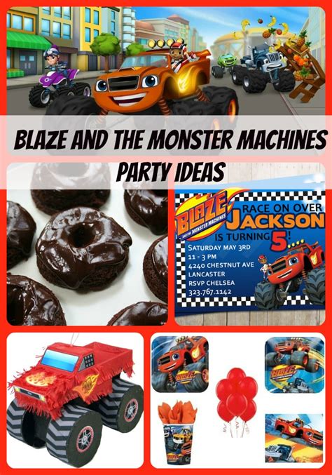 Blaze and the Monster Machines Birthday Party Supplies and Theme Ideas