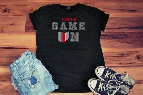 Ohio State Football T-shirt Game on Tshirt Ohio Tshirt - Etsy