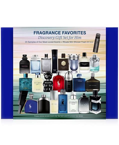 Mens Fragrance 23-Pc Favorite Scents For Him Discovery Set Macy's - munimoro.gob.pe